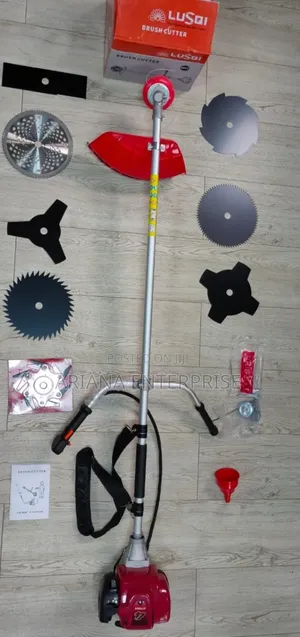 Heavy-Duty Gasoline Brush Cutter and Grass Trimmer