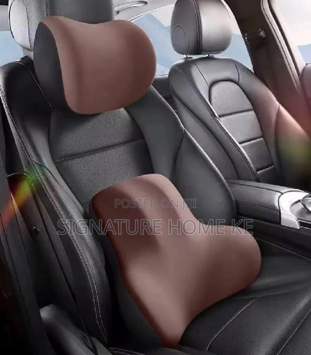 2ps Set Car Headrest and Backrest