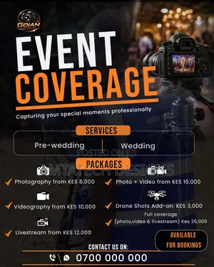 Photography Flyer Design – Professional Designs From KSh 1000