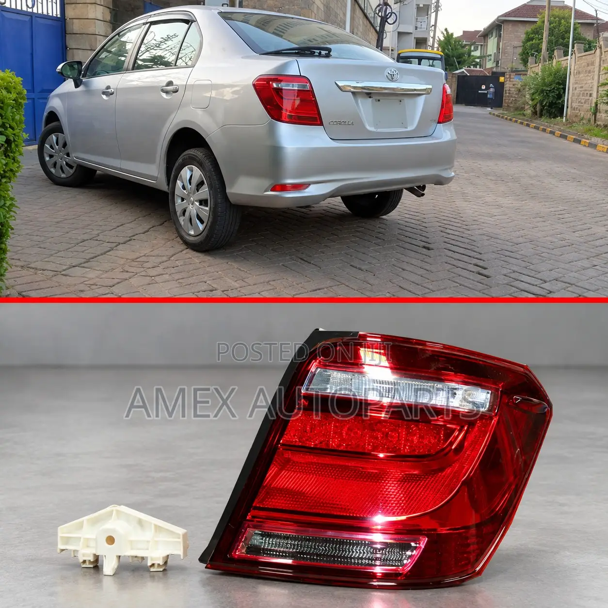 Tail Lamp Toyota Axio Saloon Nze165 2015 Onwards