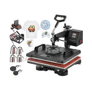8 in 1 Heat Press Machine Digital Combo Heat Transfer
