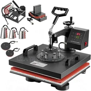 8 in 1 Heat Press Machine 12 X 15 Inch Hot Pressing Vinyl Digital