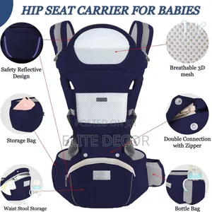 3-in-1 Hip Seat Baby Carrier – Comfortable Ergonomic