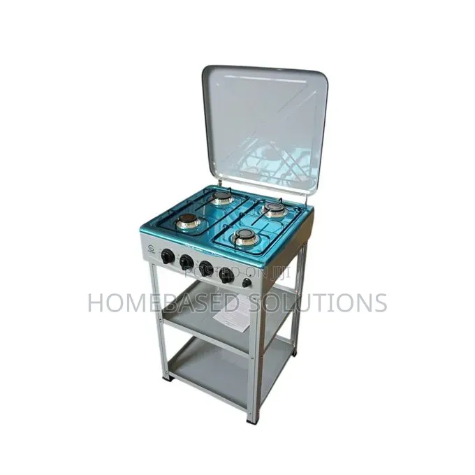 Eurochef 4 Gas Standing With Shelves Cooker