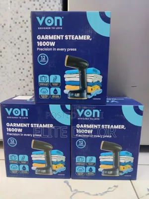 Von Garment Steamer 1600W – Fast Easy Clothes Ironing