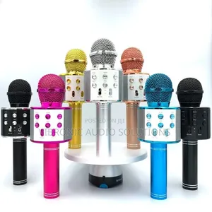 Silver Bluetooth Singing Mic