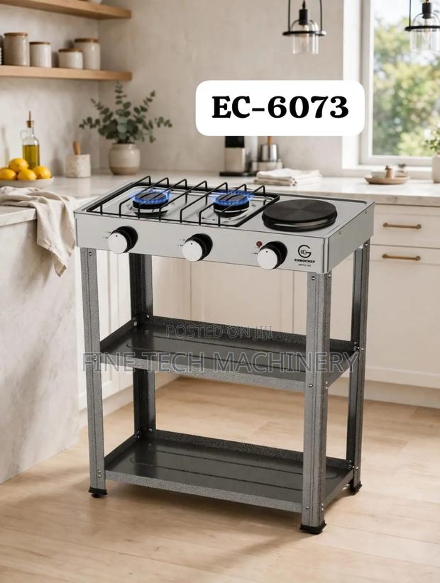 2 Gas 1 Electric Stand Cooker