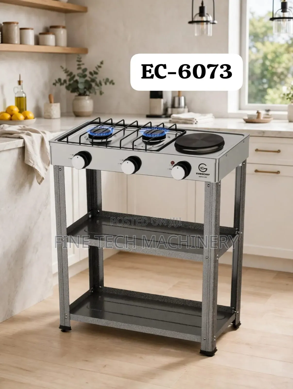 2 Gas 1 Electric Stand Cooker