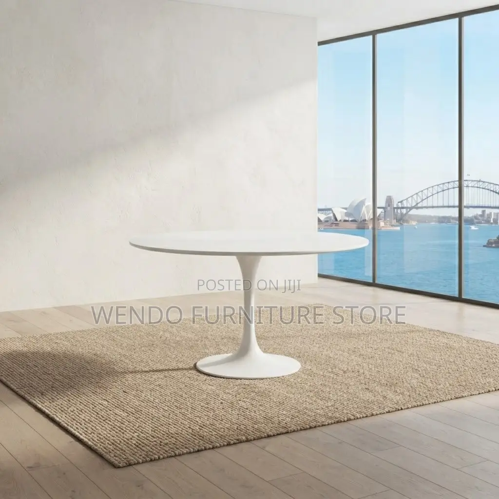 Coffee Tables; White Round Home Office Meeting Coffee Tables