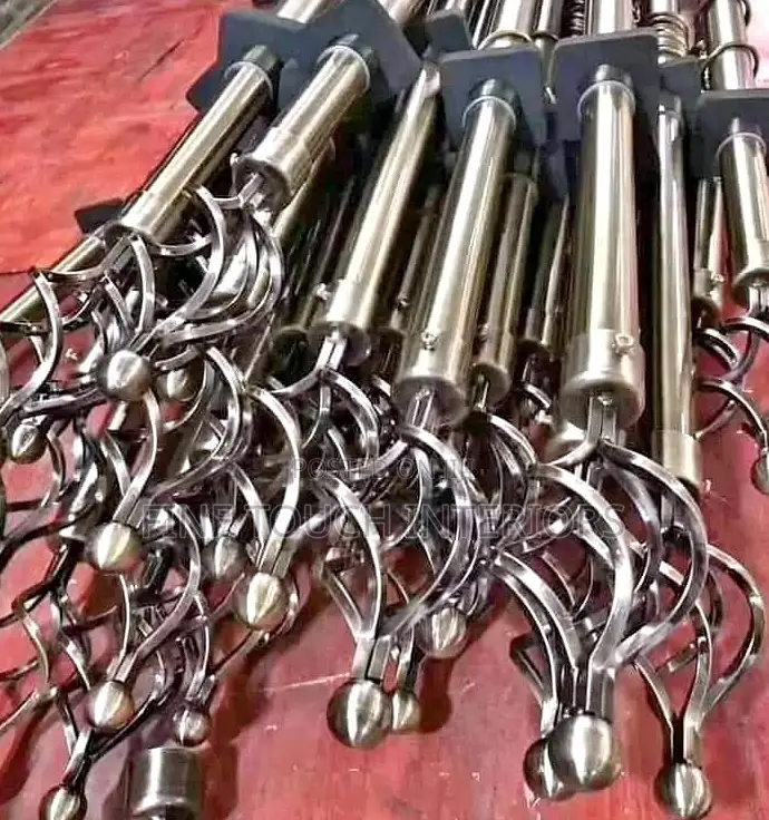 Adjustable 2m Single Curtain Rods