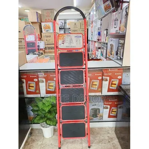 Velton 6-Step Folding Steel Ladder – Strong, Safe Easy to Store