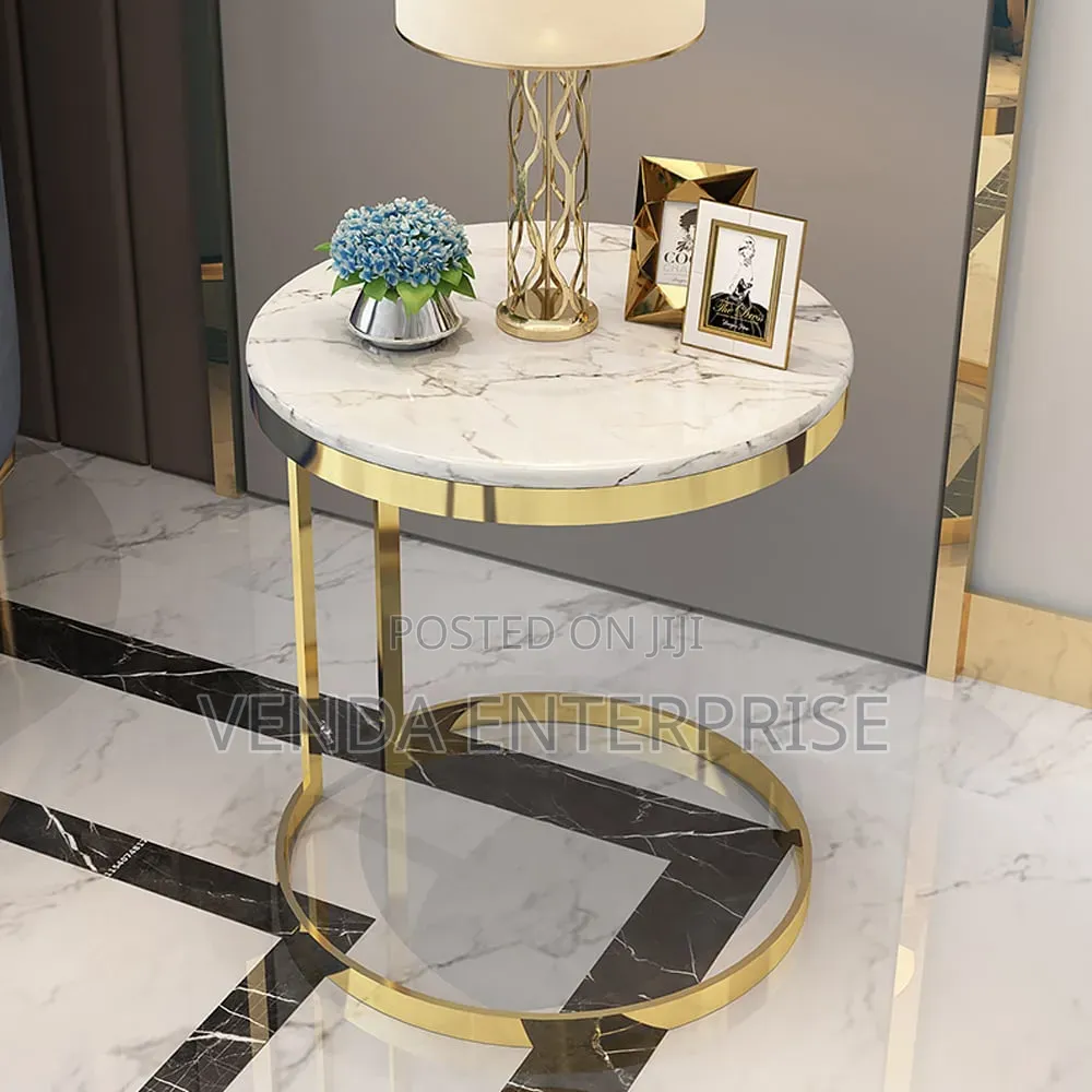 Mini Side Table Pure Marble