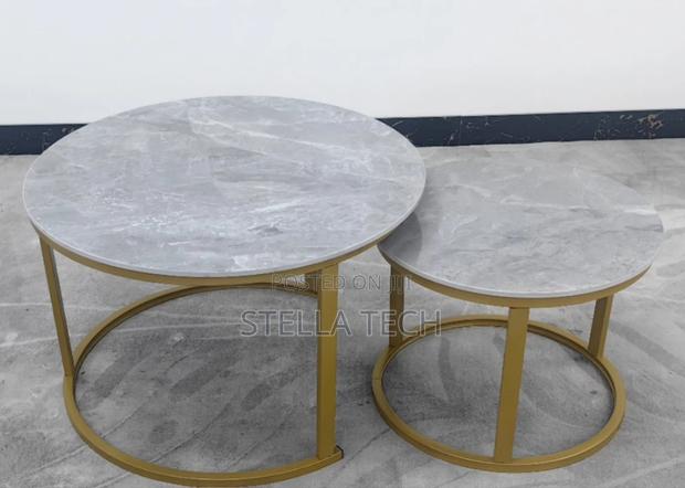 Marble Top Nesting Coffee Table