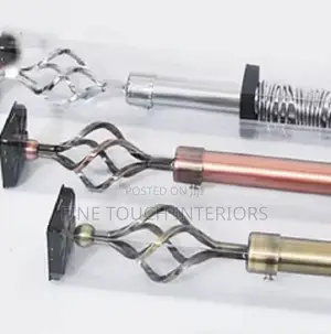 Strong Durable Curtain Rods