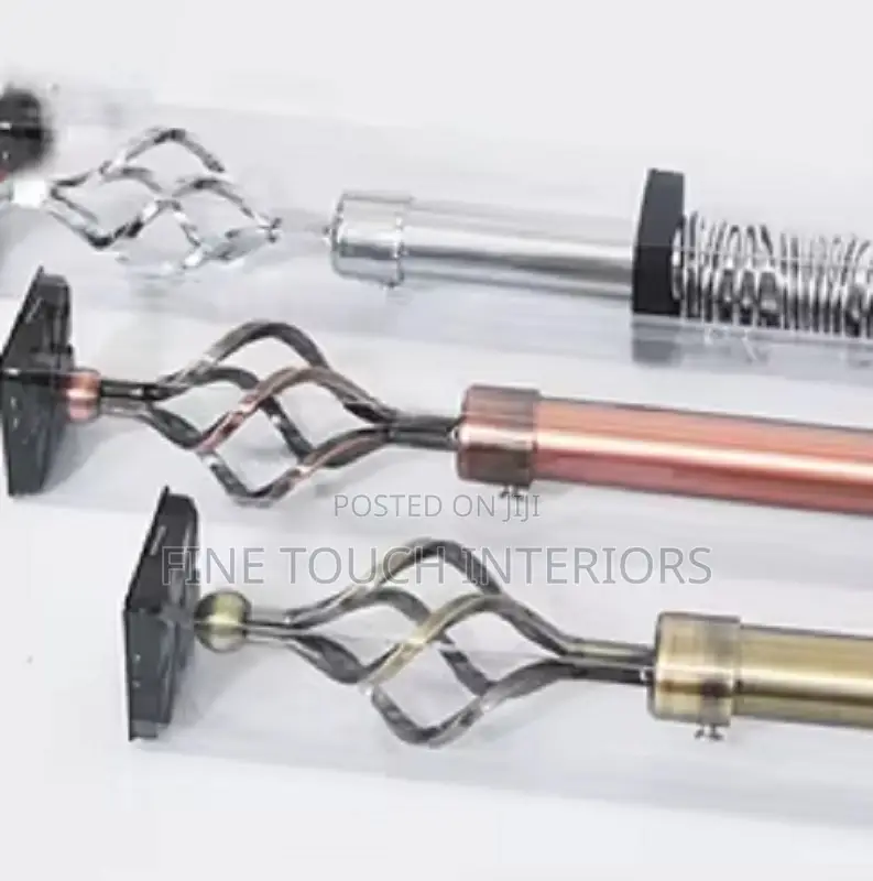 Strong Durable Curtain Rods