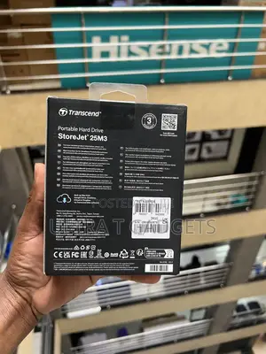 Transcend StoreJet 25M3 2TB Portable External Hard Drive – Brand New