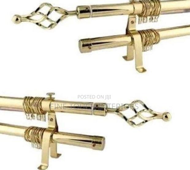 Long Lasting 2 Meter Double Curtain Rods