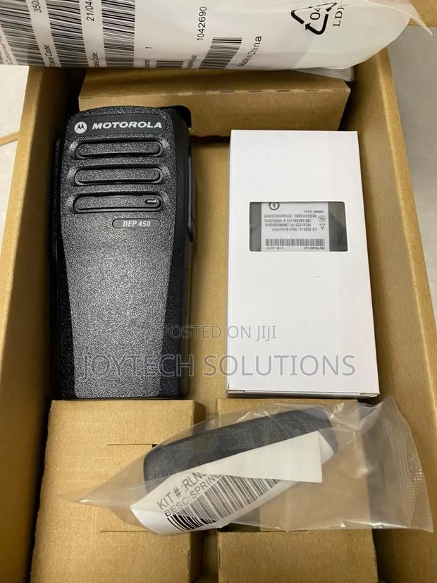 Motorola DEP 450 Digital Two-Way Radio – Professional Walkie Talkie