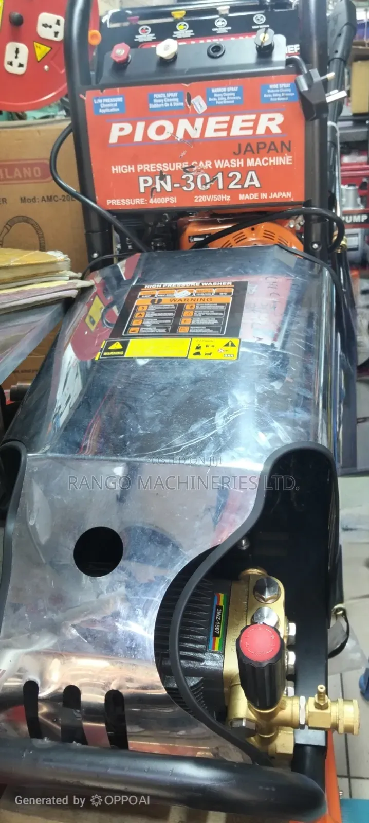 Car Wash Pressure Washer