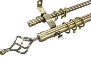 2 Meter Double Curtain Rods for Living Room