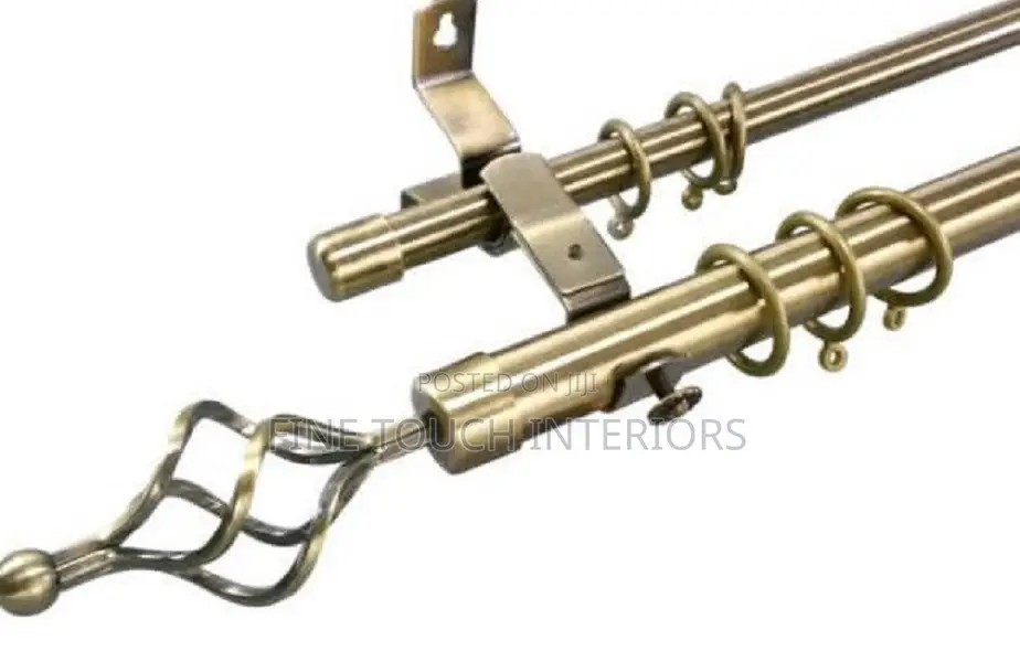 2 Meter Double Curtain Rods for Living Room