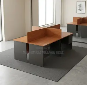 Custom 4-Way Office Workststion