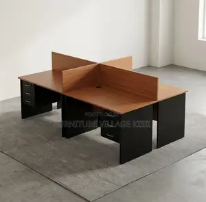 Custom 4-Way Office Workststion