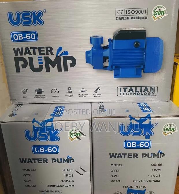 Usk Submersible Water Pump Qb 60