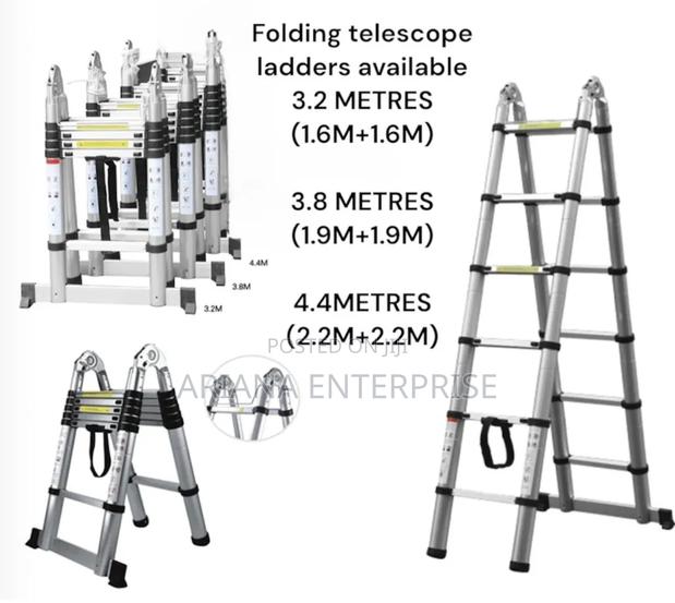 2.8M +2.8M Double-Sided Telescopic Ladder