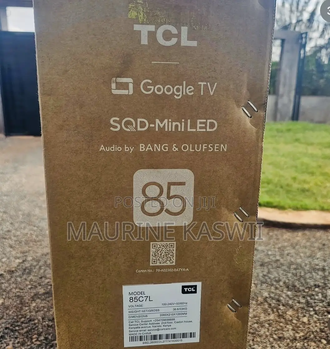 TCL 85C7l 85inches Miniled SQD Google
