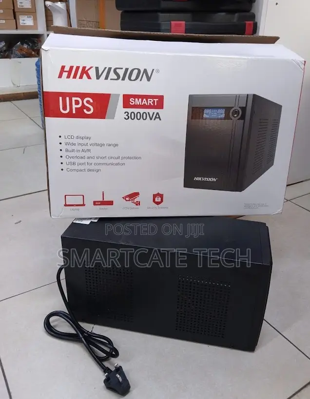 3000VA Hikvision 3KVA UPS – Premium Backup Power System