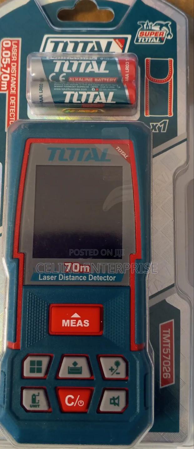 TOTAL 70M Laser Distance Measure – Professional Measuring Tool