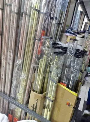 Sleek 2 Meter Double Curtain Rods