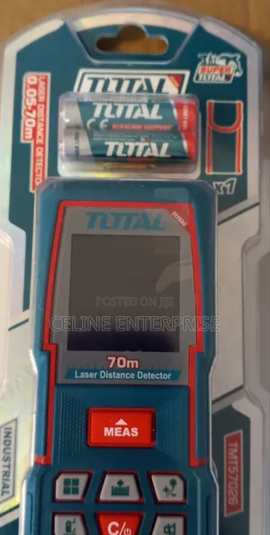 TOTAL Laser Distance Meter 70M – Accurate Digital Measure