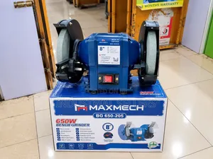 Maxmech 8" 650W Heavy-Duty Bench Grinder | Powerful Workshop Grinder