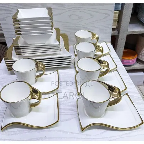 30pcs Gold Wavy Set