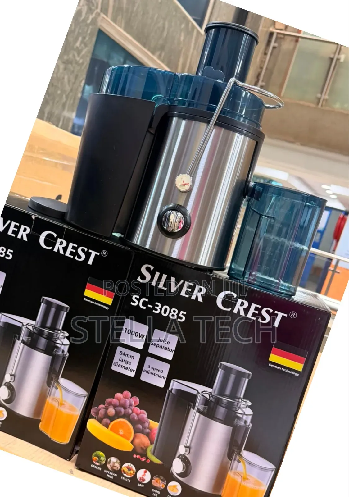 Silvercrest Juicer /Juice Extractor(1000watts)