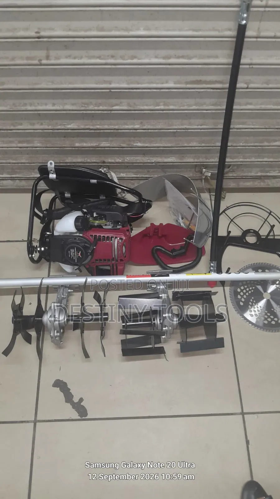 Hawkins Brush Cutter Tiller and Weeder Machine