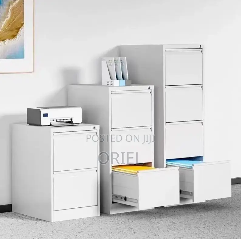 Office Cabinet : Steel Drawer Cabinet With Lock for Office, School.