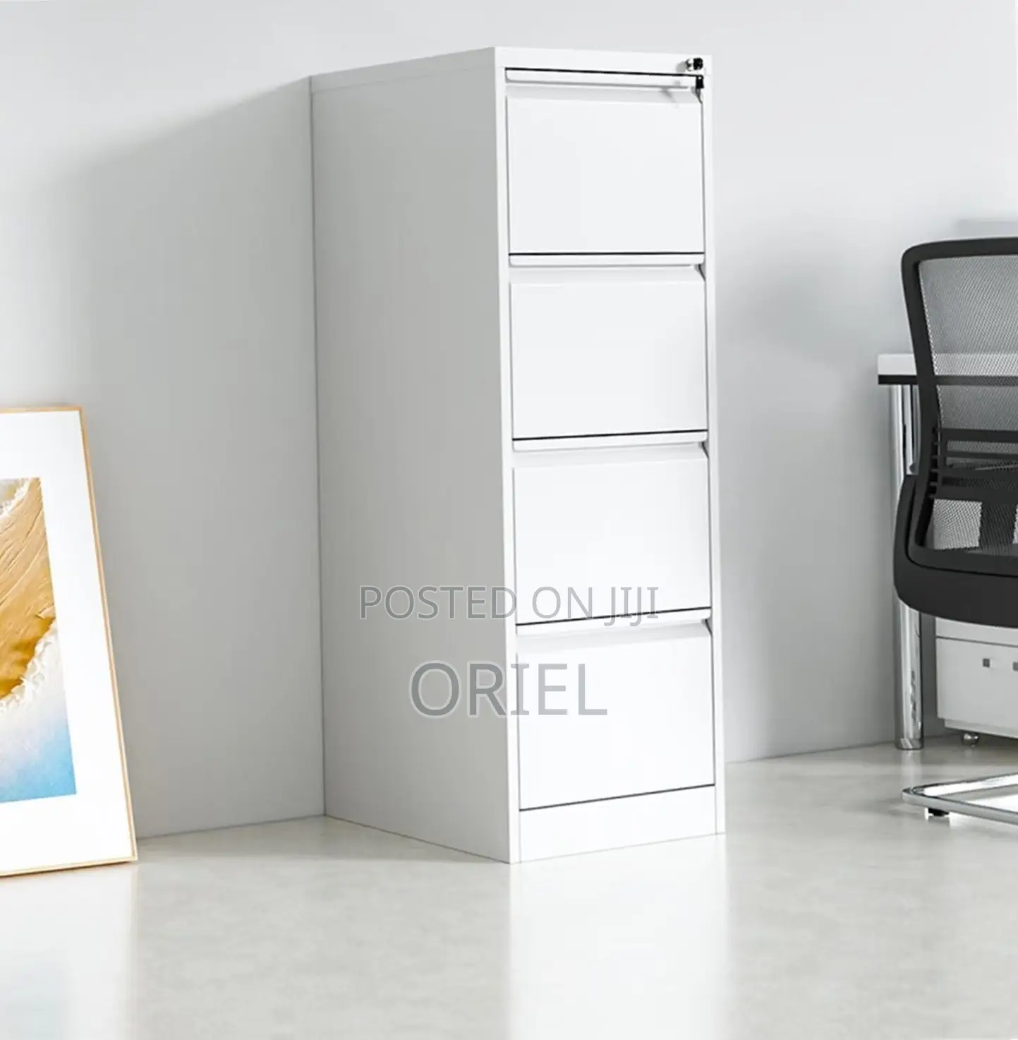 Office Cabinet : Steel Drawer Cabinet With Lock for Office, School.