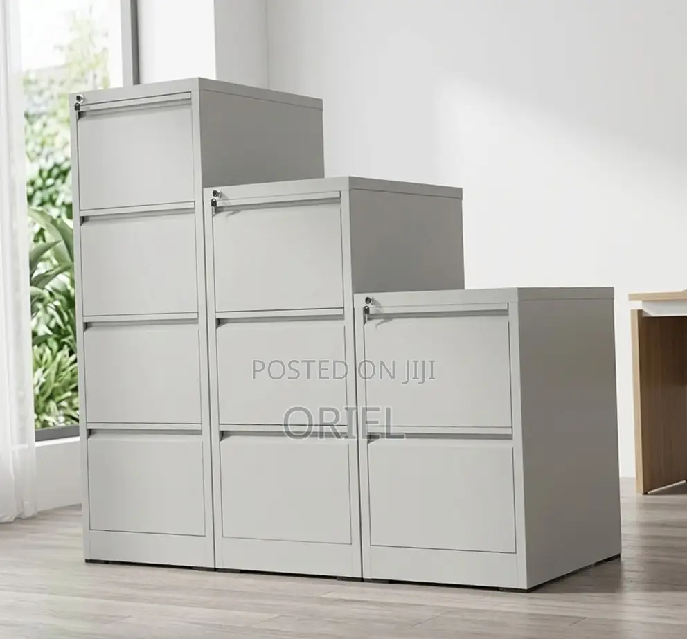 Office Cabinet : Steel Drawer Cabinet With Lock for Office, School.