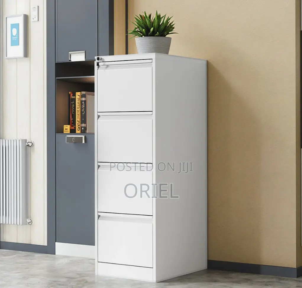 Office Cabinet : Steel Drawer Cabinet With Lock for Office, School.