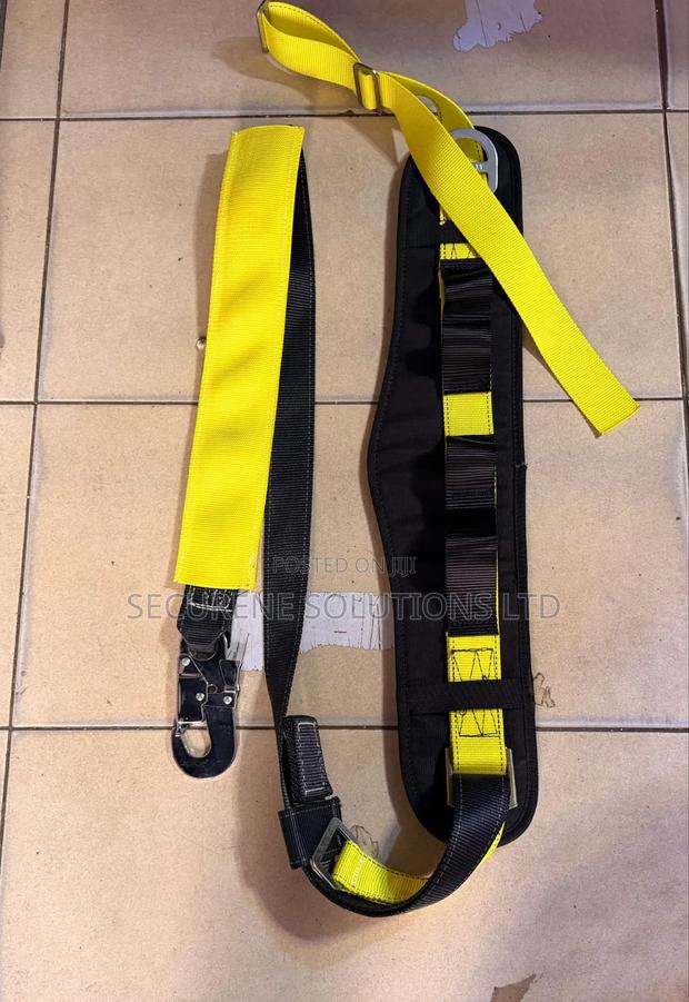 A Lineman's Safety Belt or Work Positioning Body Belt