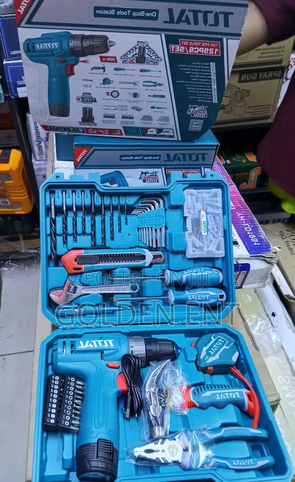 Total 129 PCS Drill Set/ Total Drill Set