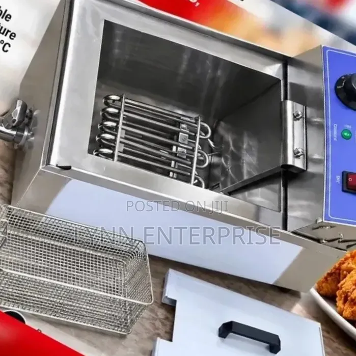 Commercial 10litres Deep Fryer Stainless and Adjustable Temperature
