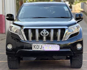 Toyota Land Cruiser Prado 2015 Burgundy