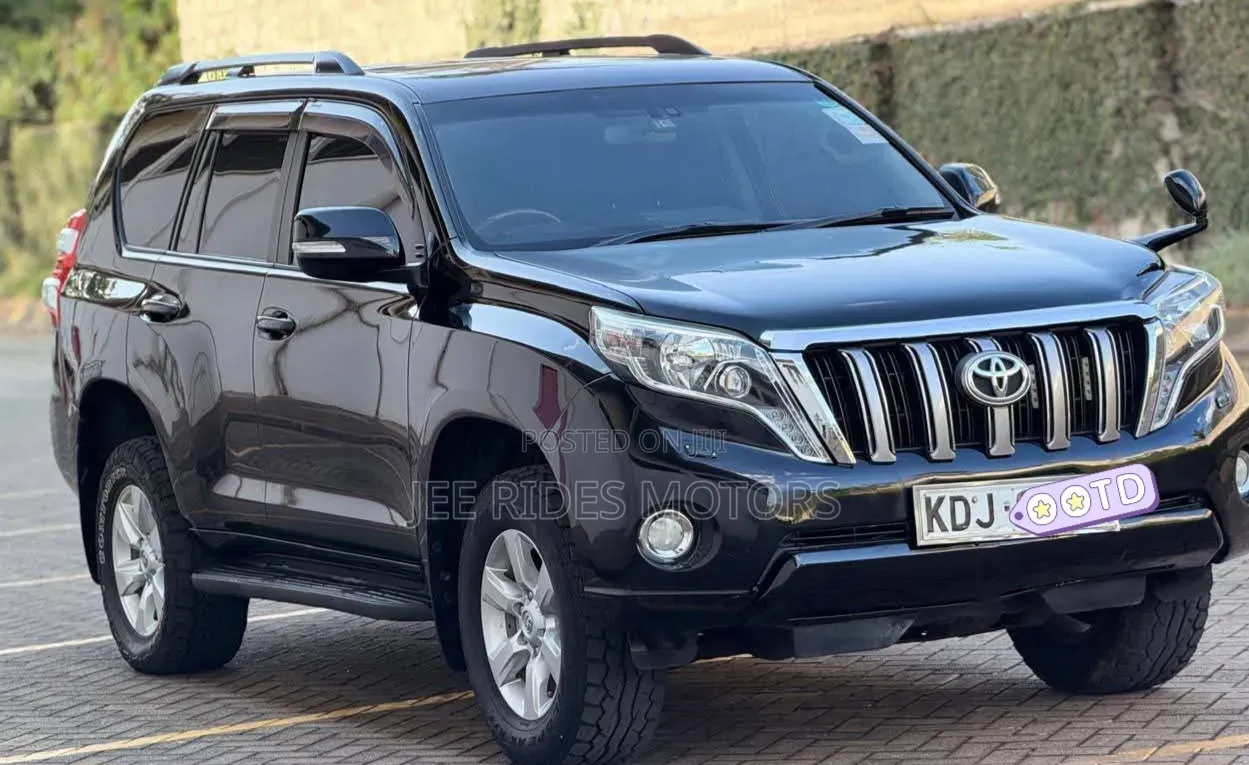 Toyota Land Cruiser Prado 2015 Burgundy