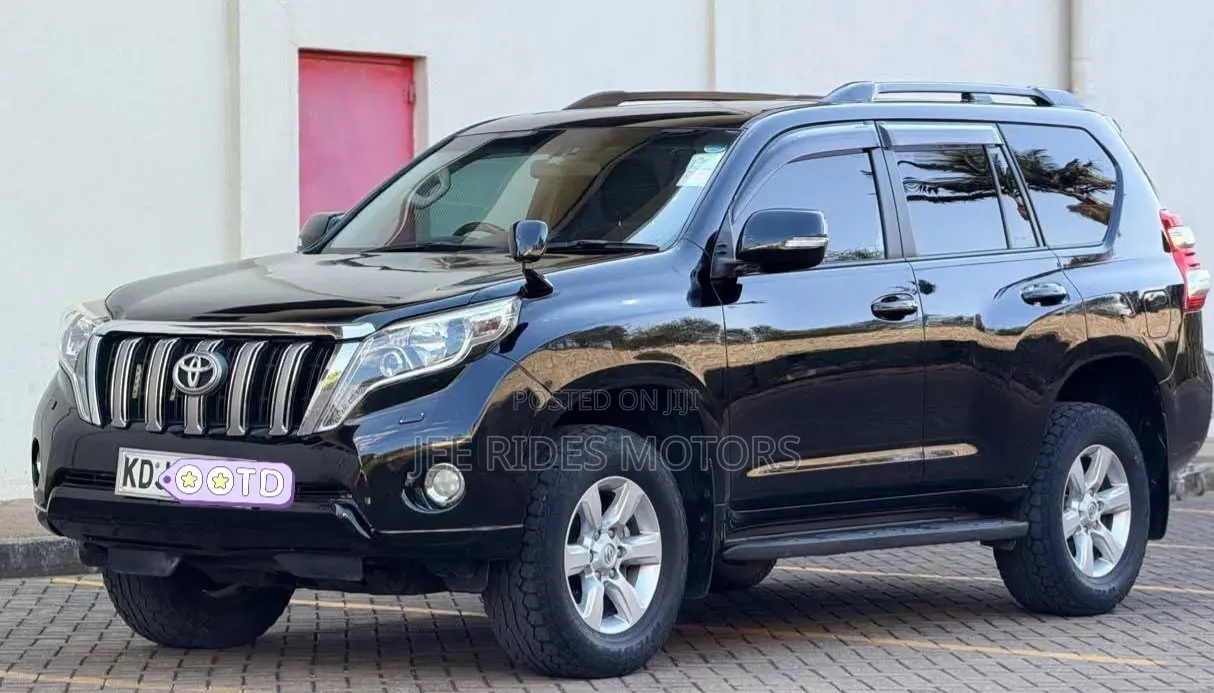 Toyota Land Cruiser Prado 2015 Burgundy