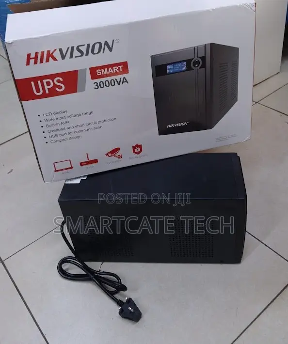 Hikvision 3000VA 3KVA UPS – Quality Power Backup Unit
