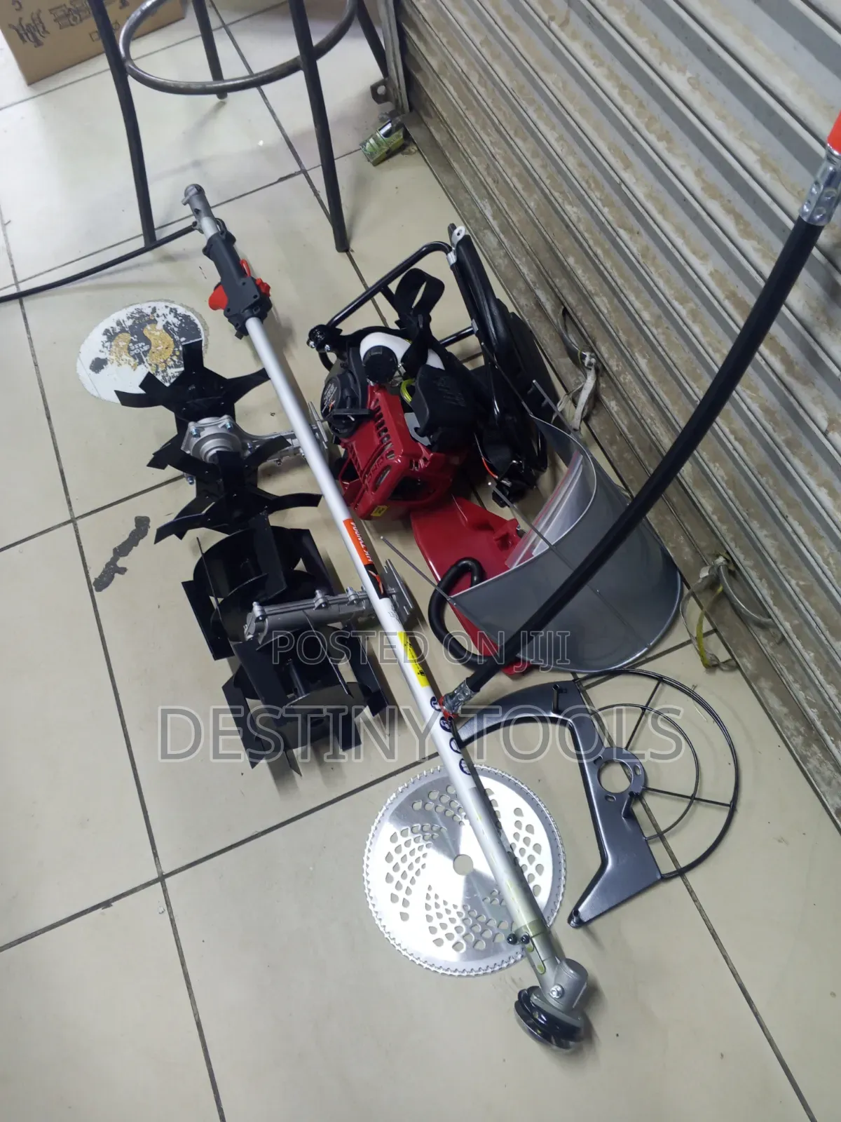 Tiller and Weeder/Brush Cutter Machine